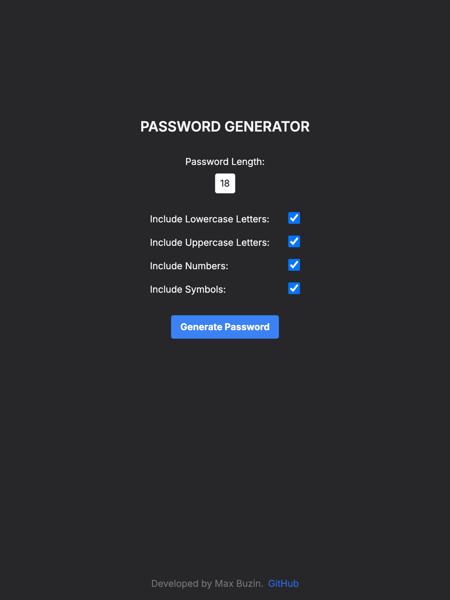 password-generator