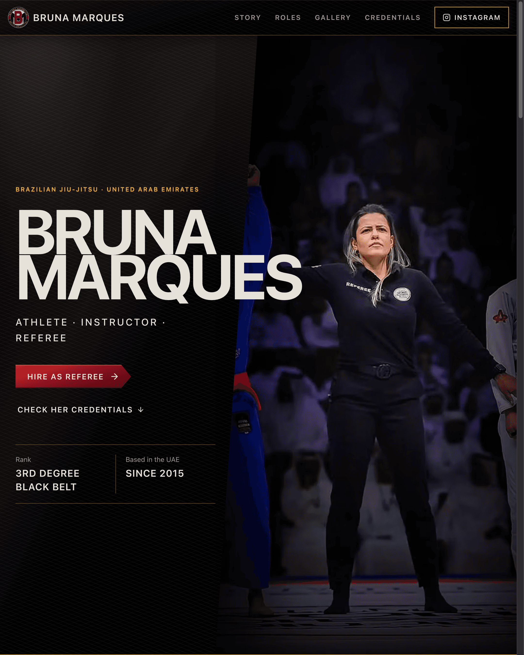 Bruna Marques BJJ - Website