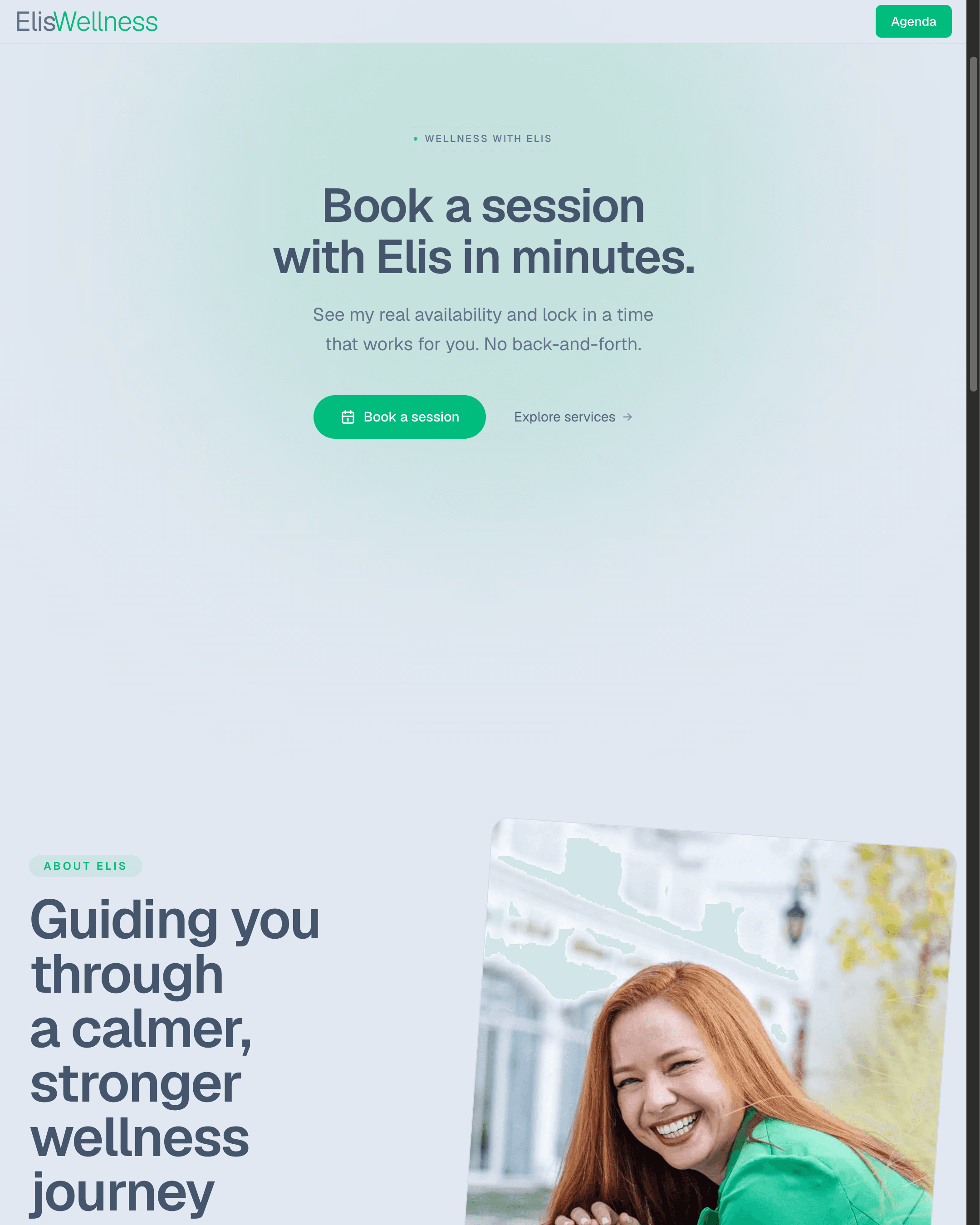 Elis Wellness - Web App